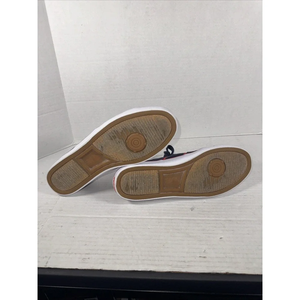 Polo Ralph Lauren Men's Bolingbrook Shoe - Navy‎ Red White Size 12 D